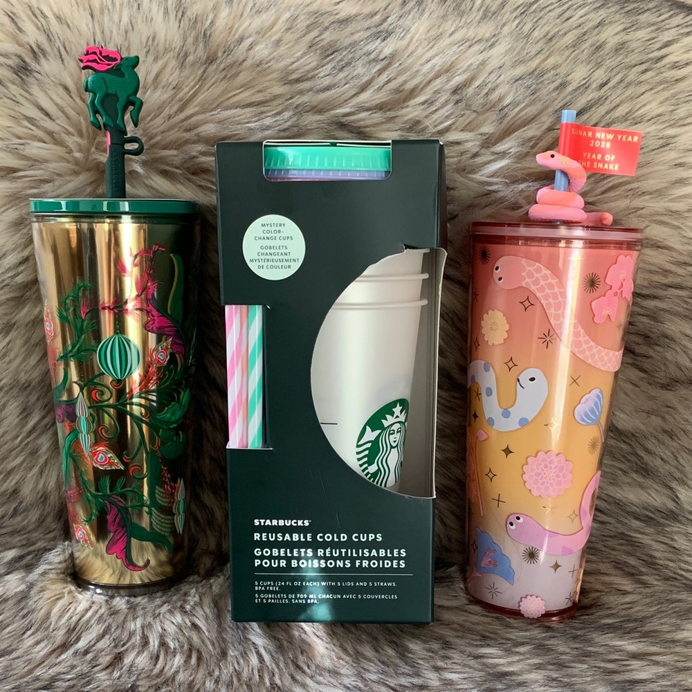 Starbucks Limited Edition Tumblers Bundle New!